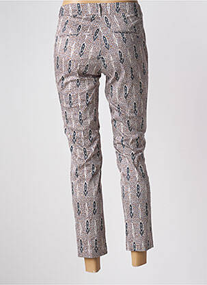 Pantalon 7/8 elasticitate mărime normală bej MKT STUDIO femeie