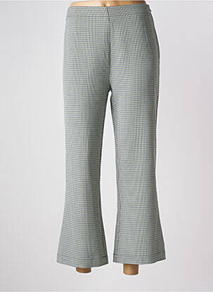 Pantalon 7/8 talie înaltă talie înaltă verde INDI & COLD femeie