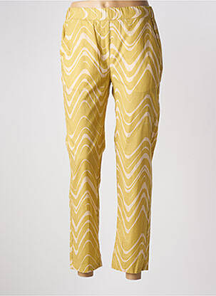 Pantalon 7/8 galben DIEGA femeie