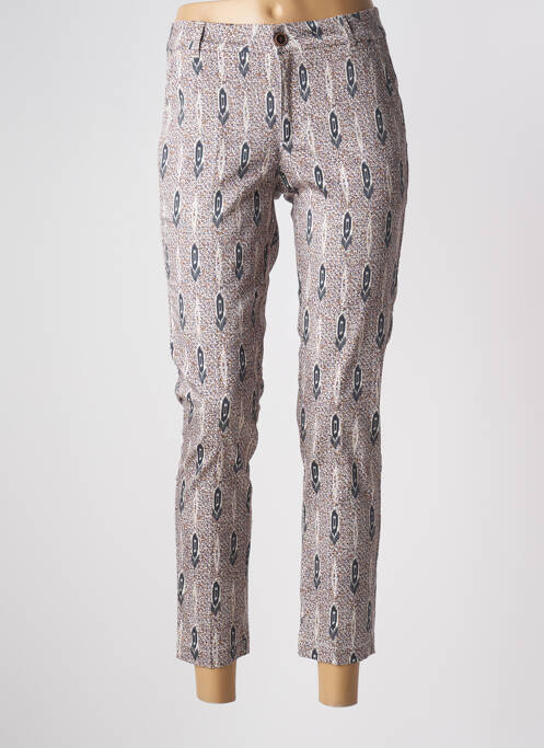 Pantalon 7/8 bej MKT STUDIO femeie