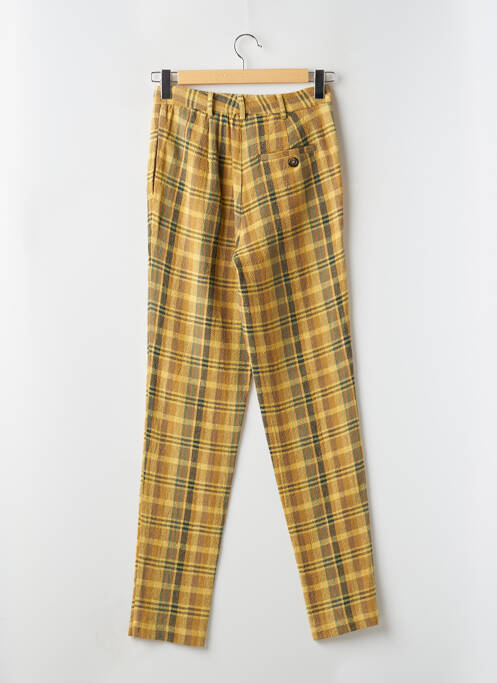 Pantalon drept galben LAURENCE BRAS femeie