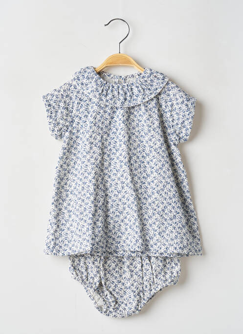 Set rochie albastru PETIT BATEAU fată