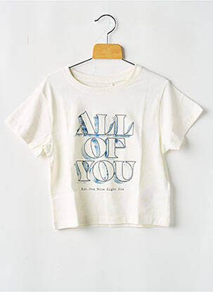 Tricou bej NAME IT fată