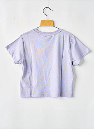 Tricou elasticitate mâneci scurte violet NAME IT fată
