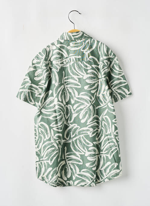 Cămașă cu mâneci scurte verde JACK & JONES băiat