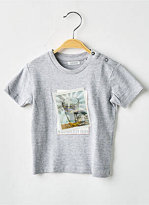 Tricou gri IKKS băiat