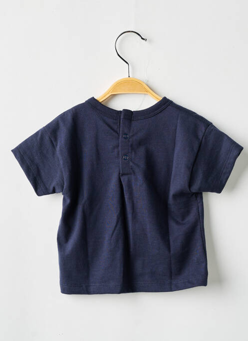 Tricou albastru PETIT BATEAU băiat
