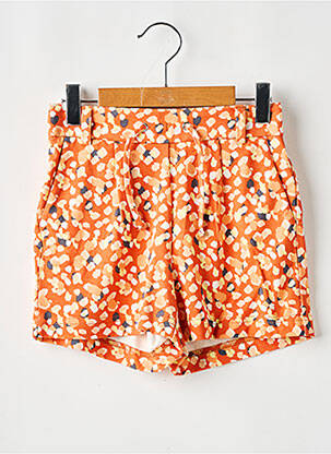 Șort portocaliu ONLY fată