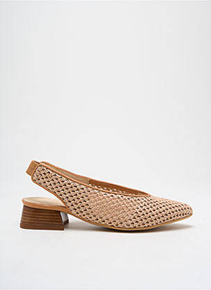 Sandale/Pantofi decupați bej HISPANITAS femeie