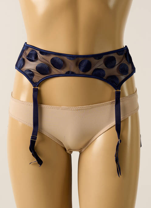 Corset/Jartieră albastru IMPLICITE femeie