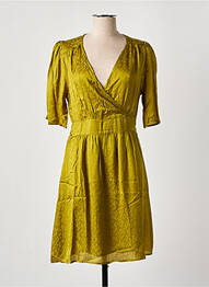 Rochie midi mâneci scurte mâneci scurte verde LA PETITE ETOILE femeie