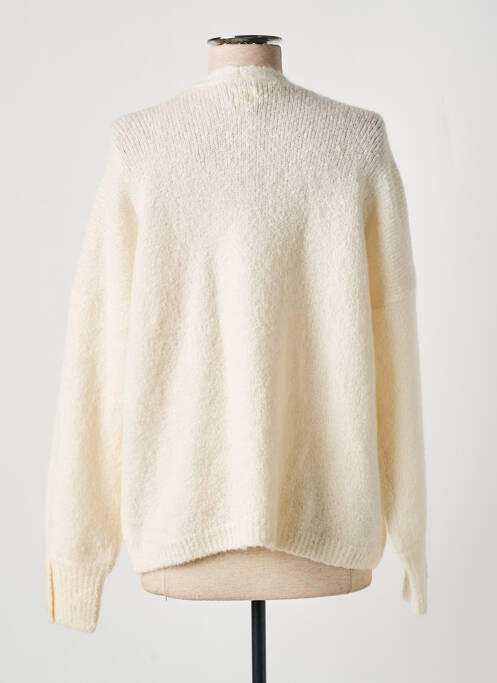 Vestă cu mâneci lungi bej DES PETITS HAUTS femeie