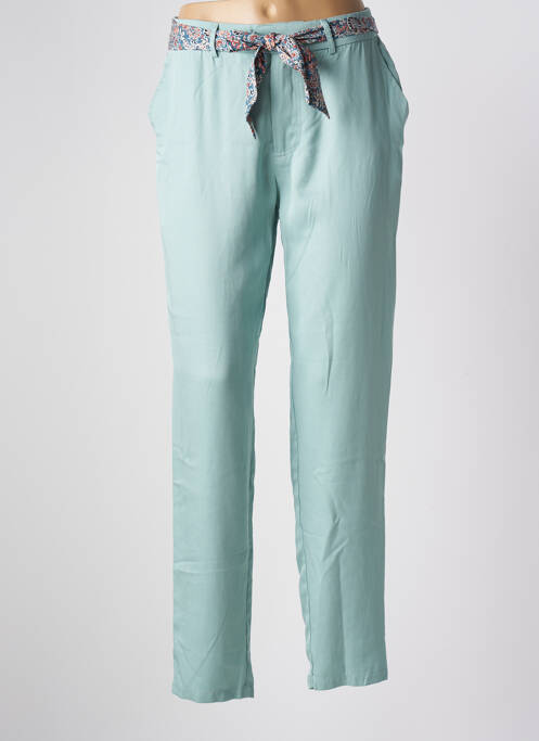 Pantalon drept albastru RUE MAZARINE femeie