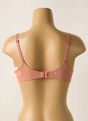Sutien efect material satinat top sutien modelat roz CHANTELLE femeie