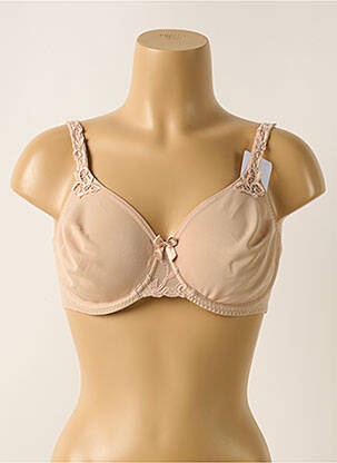 Sutien efect material satinat sutien cupe întregi cu decolteu înalt piele SIMONE PERELE femme