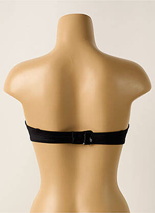 Sutien efect material satinat top bentiță negru SIMONE PERELE femeie