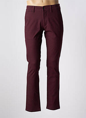 Pantalon chino buzunare mărime normală violet LCDN bărbat