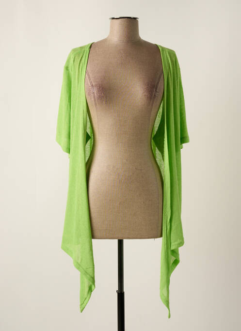 Vestă cu mâneci lungi verde deschis ZHENZI femeie