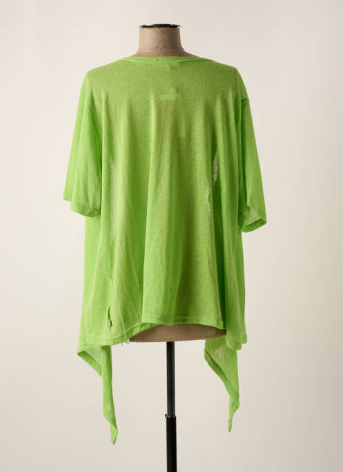 Vestă cu mâneci lungi verde deschis ZHENZI femeie