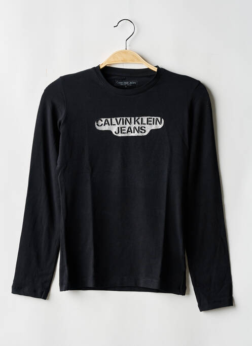 Top negru CALVIN KLEIN fată