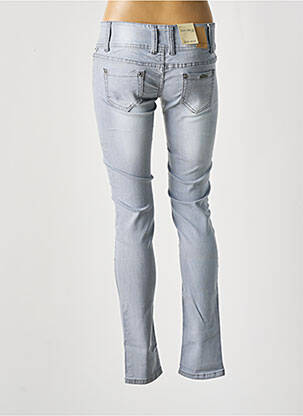 Blugi skinny elasticitate talie joasă gri NINA CARTER femeie