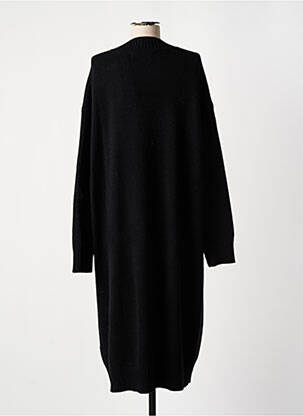 Rochie pulover strânsă pe partea de jos mâneci lungi negru SAMSOE & SAMSOE femeie