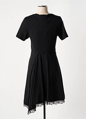 Rochie midi croială fluidă mâneci scurte negru KOCHÉ femeie