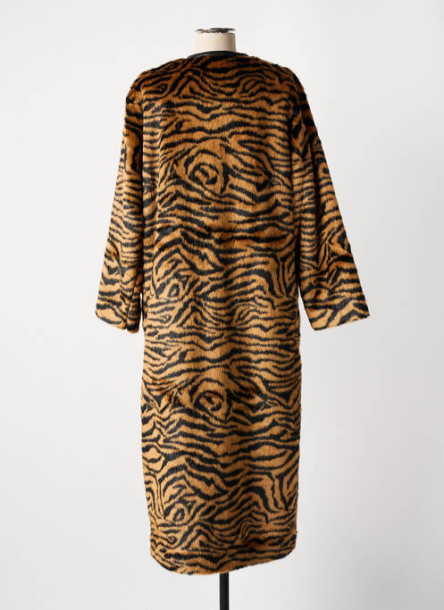 Palton lung maro 8PM femeie