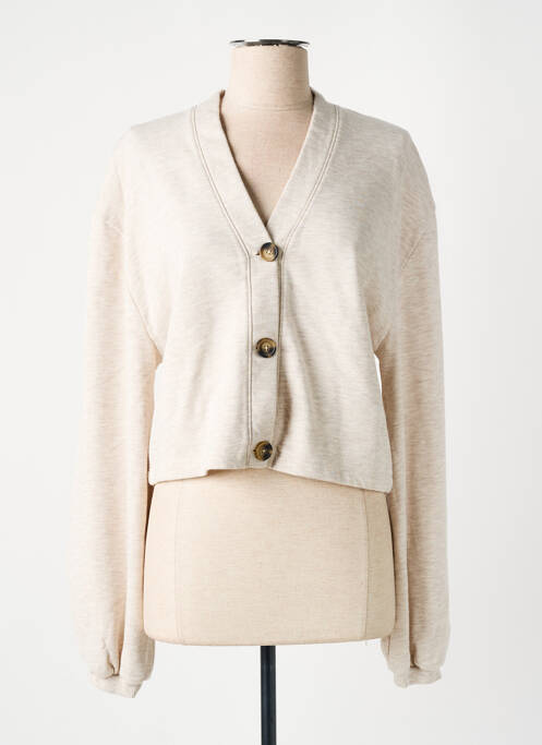 Vestă cu mâneci lungi bej RAGDOLL femeie