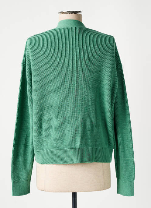 Vestă cu mâneci lungi verde MAXMARA femeie