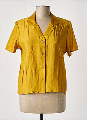 Cămașă galben SAMSOE & SAMSOE femeie