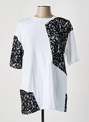 Tunică mâneci scurte alb KOCHÉ femeie