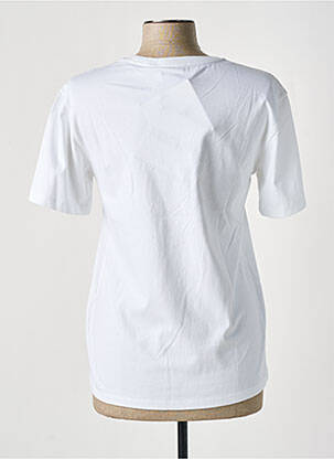 Tricou imprimeu fantezie mâneci scurte alb KOCHÉ femeie