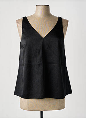 Top negru SAMSOE & SAMSOE femeie