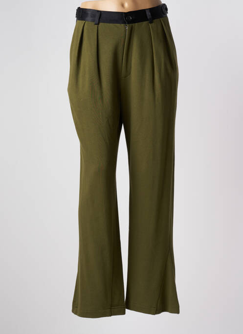 Pantalon drept verde KOCHÉ femeie