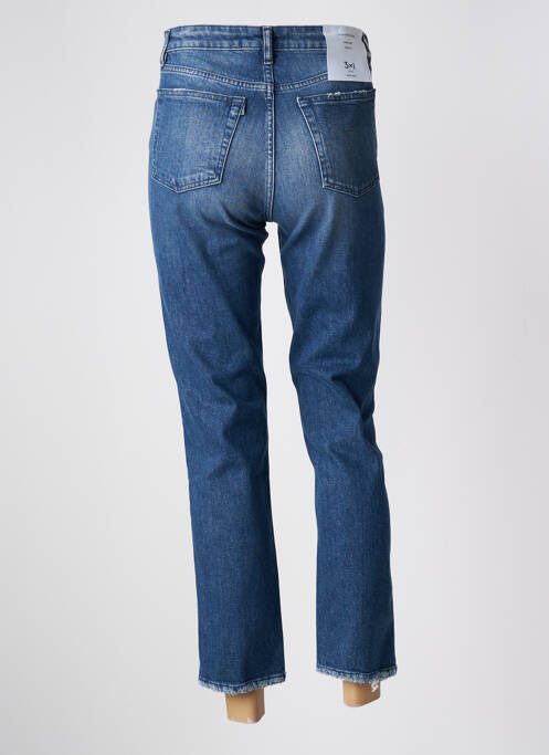 Blugi cu croială slim albastru 3X1 N.Y.C femeie