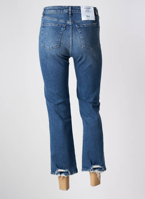 Blugi cu croială evazată albastru 3X1 N.Y.C femeie