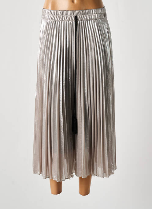 Fustă midi gri SHIRTAPORTER femeie