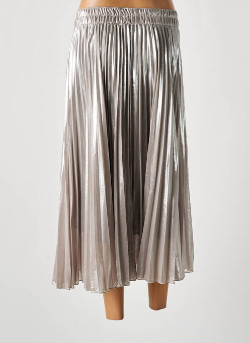 Fustă midi gri SHIRTAPORTER femeie