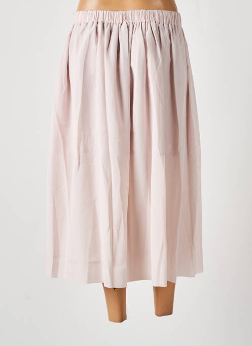 Fustă midi bej SAMSOE & SAMSOE femeie