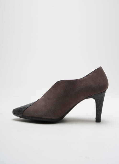 Pantofi cu toc gri WONDERS femeie