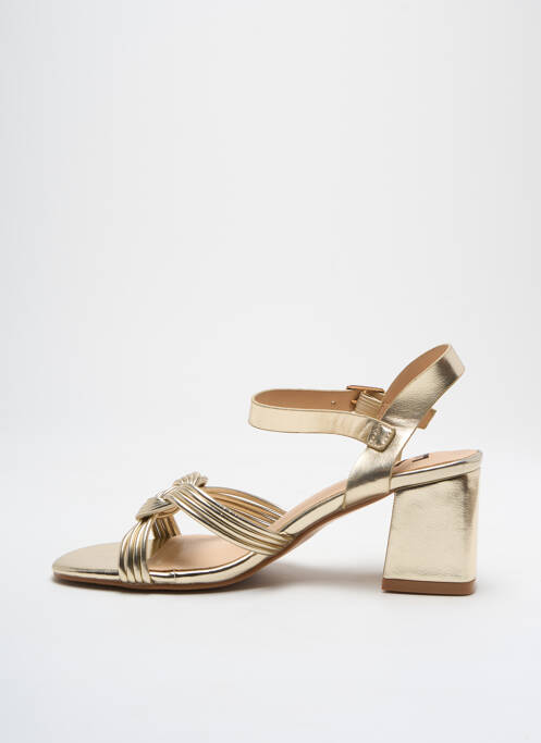 Sandale/Pantofi decupați auriu ELUE PAR NOUS femeie