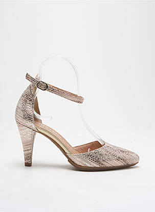 Sandale/Pantofi decupați auriu KARSTON femeie