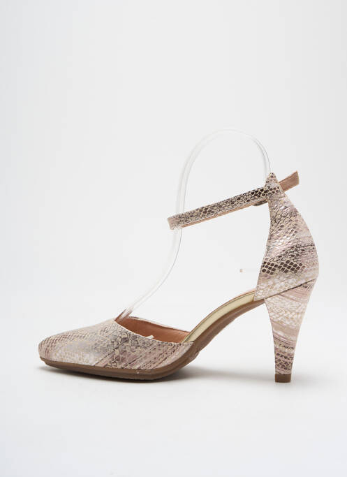 Sandale/Pantofi decupați auriu KARSTON femeie