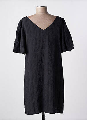 Rochie scurtă mâneci scurte mâneci scurte negru SURKANA femeie