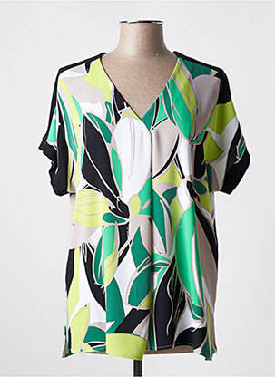 Tunică mâneci scurte verde JOSEPH RIBKOFF femeie