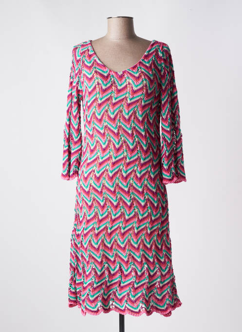 Rochie pulover roz ALDOMARTINS femeie