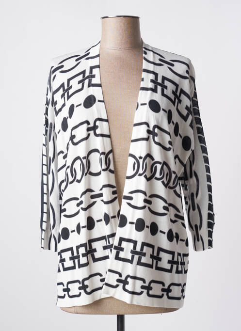 Vestă cu mâneci lungi alb JEI'S BY LETIZIA DENARO femeie