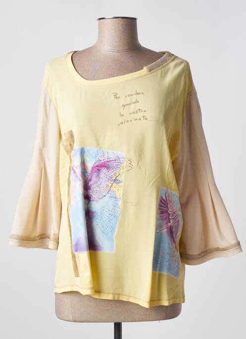 Top galben ELISA CAVALETTI femeie