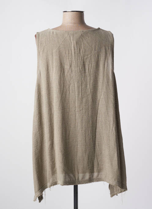 Tunică fără mâneci verde OZAI N KU femeie